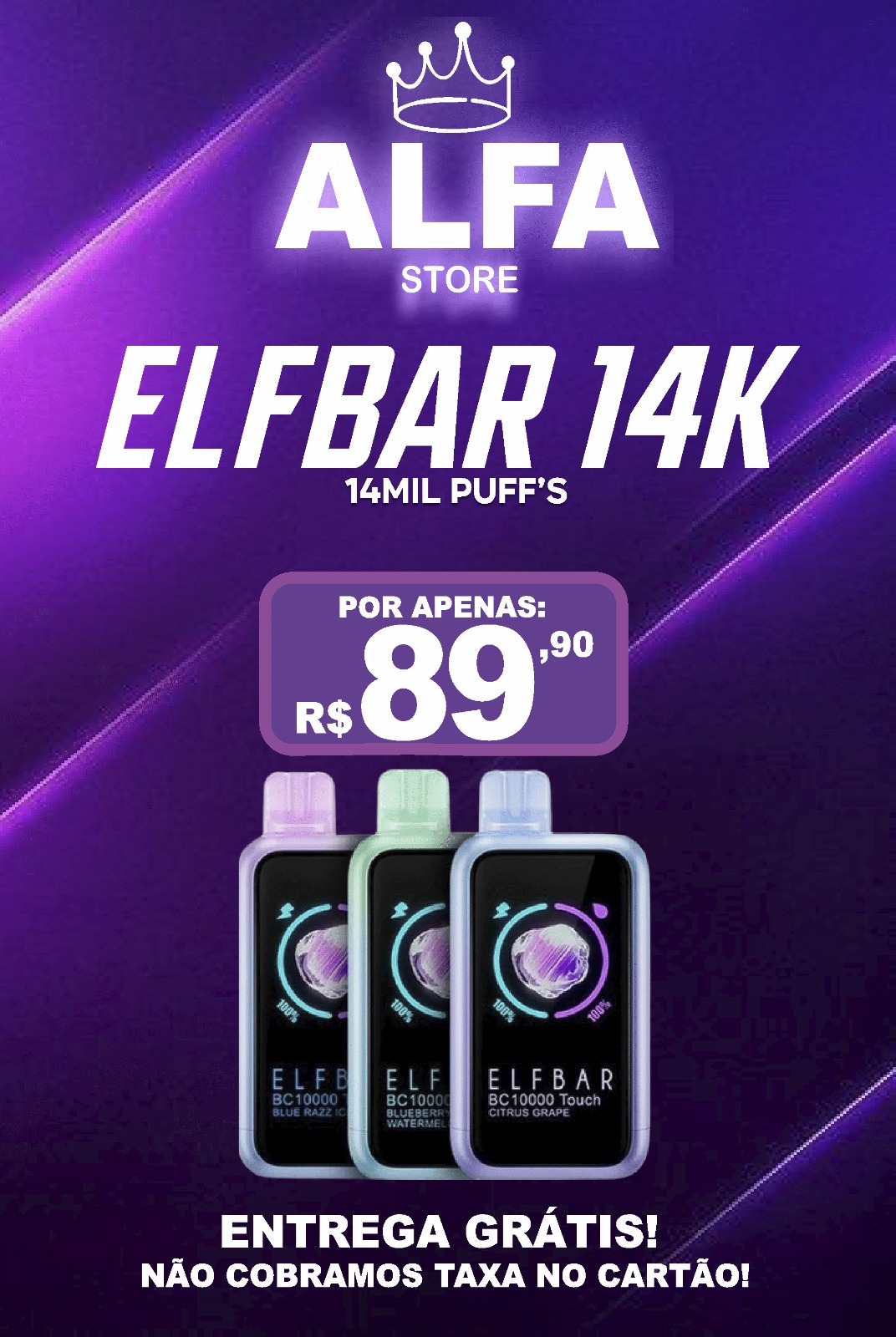ELF BAR 14K TOUCH SCREEN